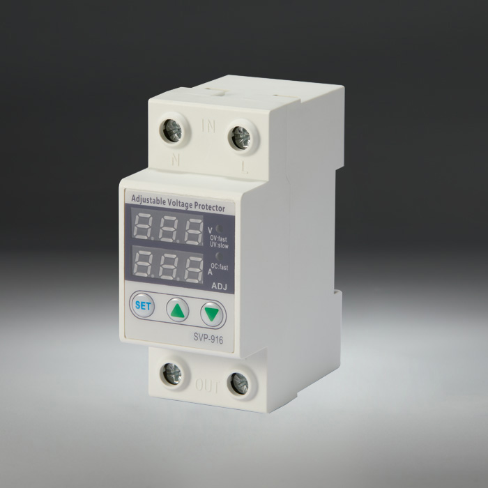 DVP-112D Intelligent Single Phase Adjustable Over-Voltage Under-Voltage Current Protective Device